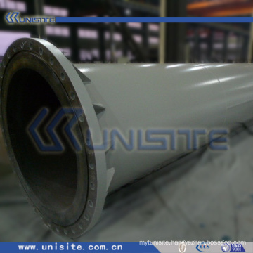 dredger structural steel pipe with flanges (USC-4-001)